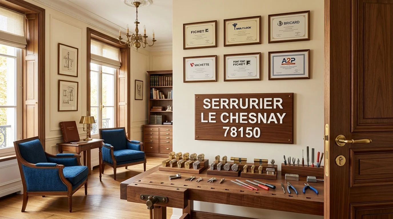 Atelier Serrurier Le Chesnay · côté Versailles
