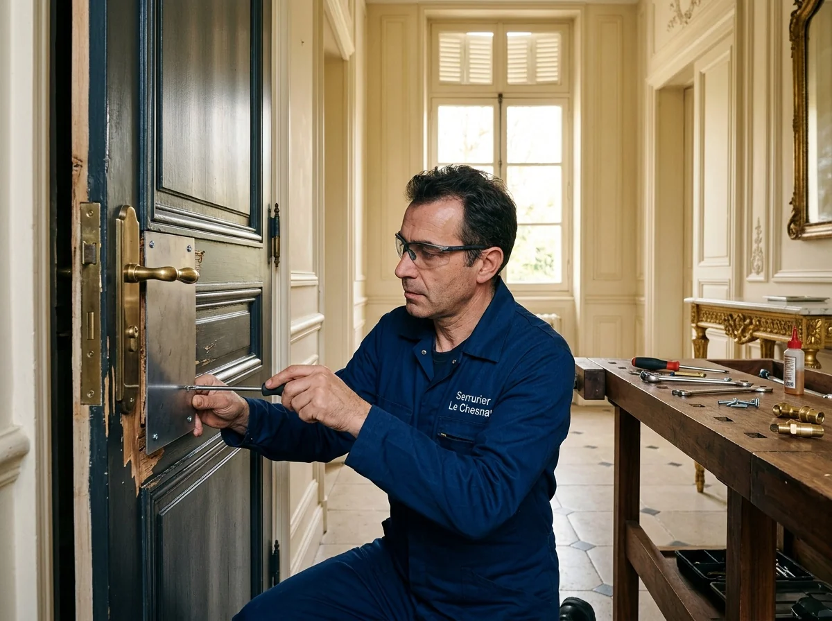 Barre sur pivot à Le Chesnay