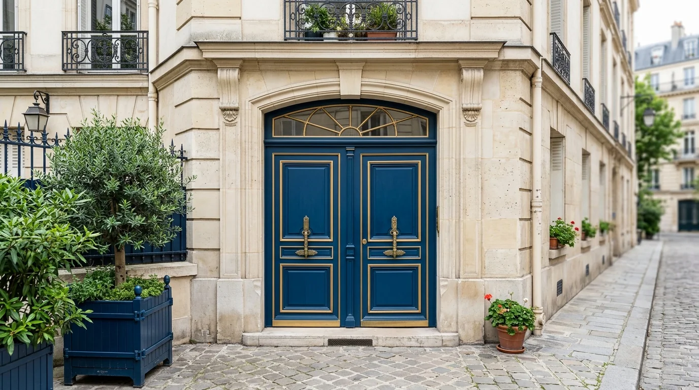 Installateur agréé · double-porte propre, marques expliquées dessous